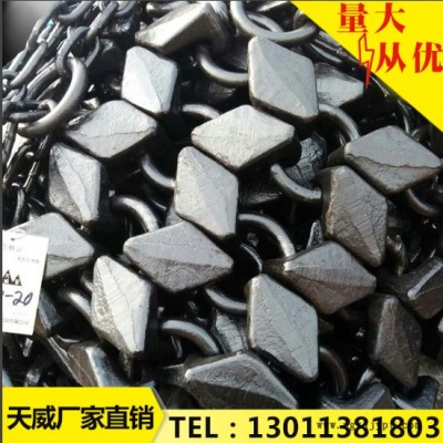 天津天威轮胎?；ち?0装载机轮胎防滑链26.5-25加密方块轮胎保护链铲车轮胎防护链 雪地轮胎防滑链