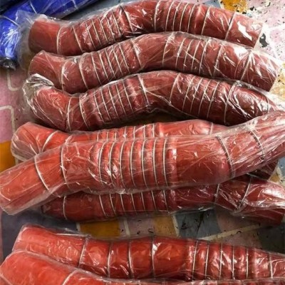 硅胶管 高抗撕汽车中冷器连接驼峰硅胶管加防爆钢圈带鼓包连接管