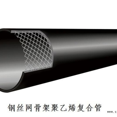陕西西安hdpe钢丝网骨架管 管件齐全