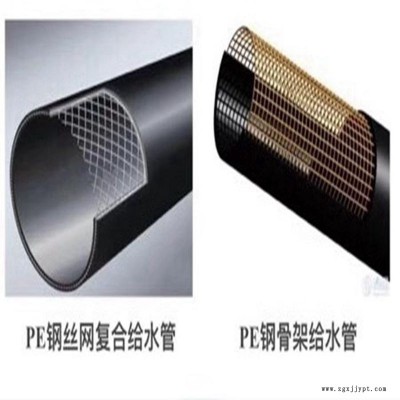 陕西联塑hdpe钢丝网骨架管16公斤压力