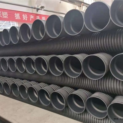 陕西联塑hdpe双壁波纹管Sn8正级
