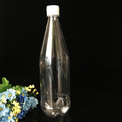 铭诺 塑料啤酒瓶厂家 透明茶色塑料啤酒瓶 1000毫升塑料啤酒瓶 耐摔塑料酒瓶