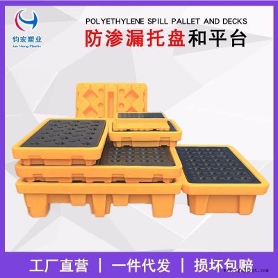 宁波防渗漏托盘 必可安中国防渗漏托盘现货 危化品二次容器厂家