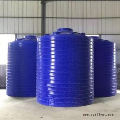 黄石5立方聚乙烯储水箱 清洗水箱 塑料化工容器 锥底水箱加工定制