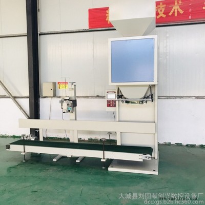 粮食pvc塑料颗粒自动包装机 种子化工原料灌包机 饲料颗粒计量包装秤
