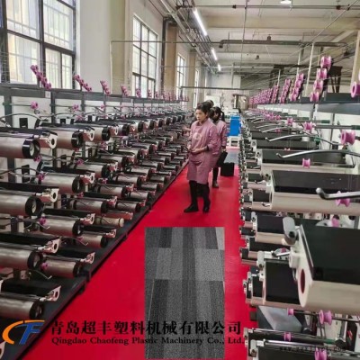 青岛超丰pet编织袋拉丝机 塑料扁丝拉丝机 打包绳丝挤出机