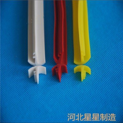 厂家供应车用U型钢丝钢带密封条办公桌U型封边条