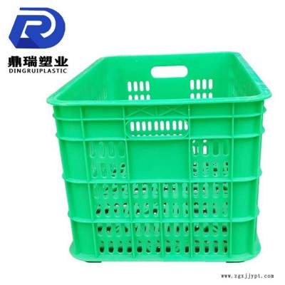 塑料周转筐流运输周转箱塑料箱仓库中转箱方形塑胶框定制水果周转筐