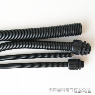 浙江金华厂家批发尼龙软管黑色塑料软管 蛇皮管 质量保证