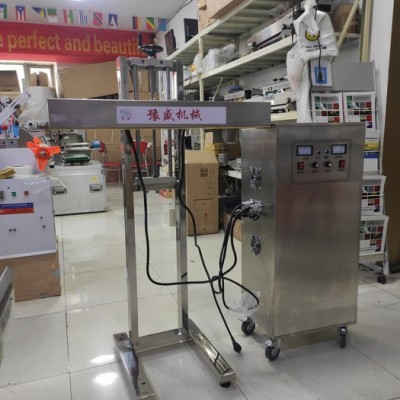 河南立式全自动玻璃瓶感应铝箔封口机定制 塑料瓶药瓶立式封口机批发 全自动各种复合塑料软管铝箔封口机 生产线铝箔封口机