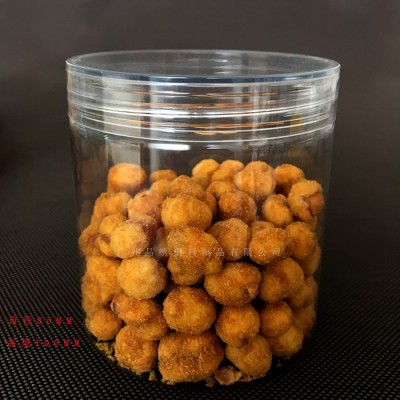晶绣500水晶易拉 pet塑料罐水晶易拉坚果糖果