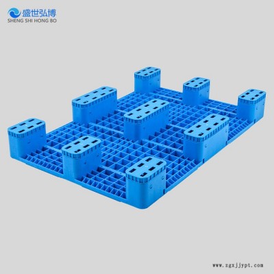 盛世弘博_平板九脚塑料托盘批发结实耐用质保三年