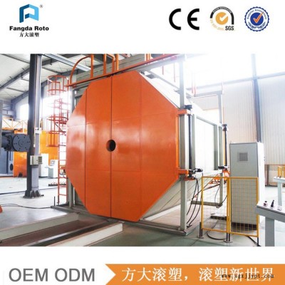 FD2-2100塑料成型机 二臂三工位 穿梭式滚塑机 滚塑设备 塑料机械 滚塑模具加工设备