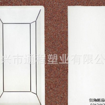 生产 市政路沿石塑料模具 倒角路沿石塑料模具50x24x20