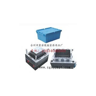 黄岩模具厂加工塑料苹果箱模具 枇杷蓝注塑模具