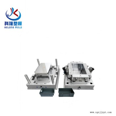 周转箱模具 塑料筐注塑模具黄岩模具生产厂家