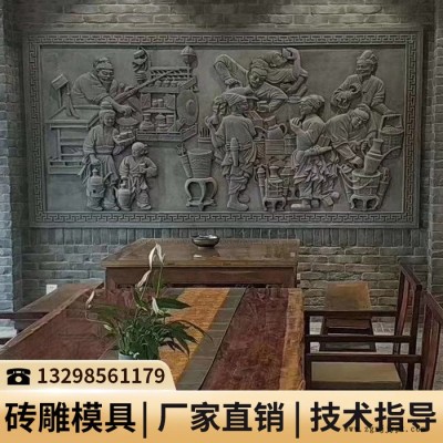 广西仿古建筑窗模具_古建筑水泥制品模具_雕花模具