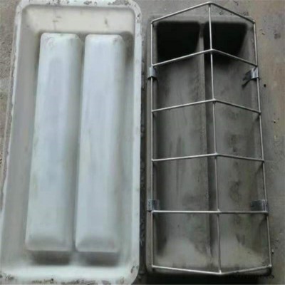 补料槽模具 仔猪水泥料槽模具 猪料槽模具精选厂家 猪用水泥食槽塑料模具