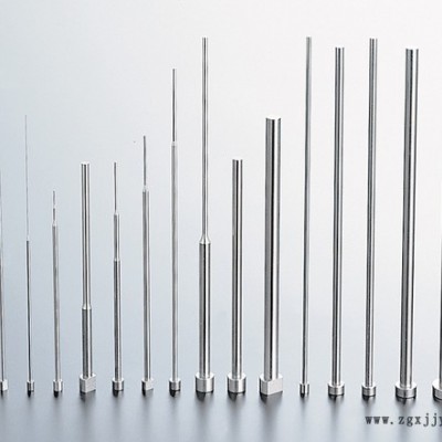 苏州开源精密模具配件厂    6*200型号顶针模具配件    顶针价格  顶针厂家   顶针定制加工