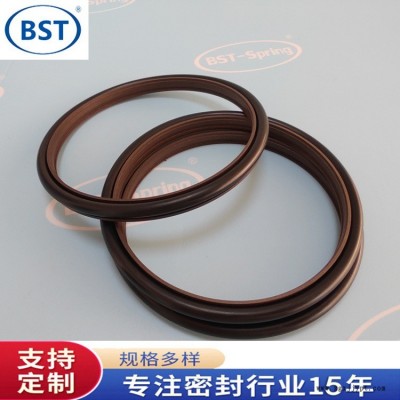 格莱圈定制 往复运动重载孔用组合SPG液压油缸气缸油封机械密封圈