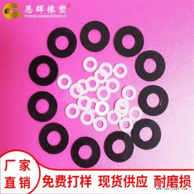 POM垫圈 黑色螺丝塑料聚甲醛垫片 马达耐磨耐高温赛钢平垫 恩辉生产厂家