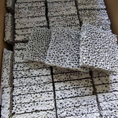 碳化硅泡沫陶瓷过滤片 用于负载催化剂 可定制碳化硅氧化锆过滤片