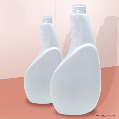 500ml 白色扁塑料瓶 衣领净 除味剂 日化用品塑料 瓶工厂批发