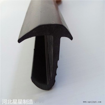 异形设备硅橡胶密封条黑色 丁字型硅胶密封条
