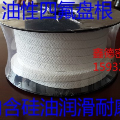 廊坊四氟盘根生产厂家、含油黑四氟盘根、无油黑四氟盘根、割裂丝四氟盘根、含油白四氟