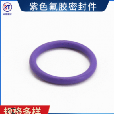 紫色氟胶密封件密封圈 厂家供应密封圈 耐油温耐磨O型圈FKM