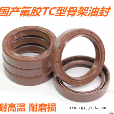 国产TC氟胶骨架油封 FB TC型旋转唇形密封圈 内径25 外径47-62mm