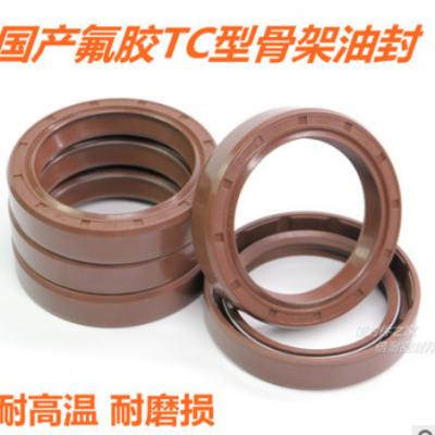 国产TC氟胶骨架油封 FB TC型旋转唇形密封圈 内径25 外径47-62mm