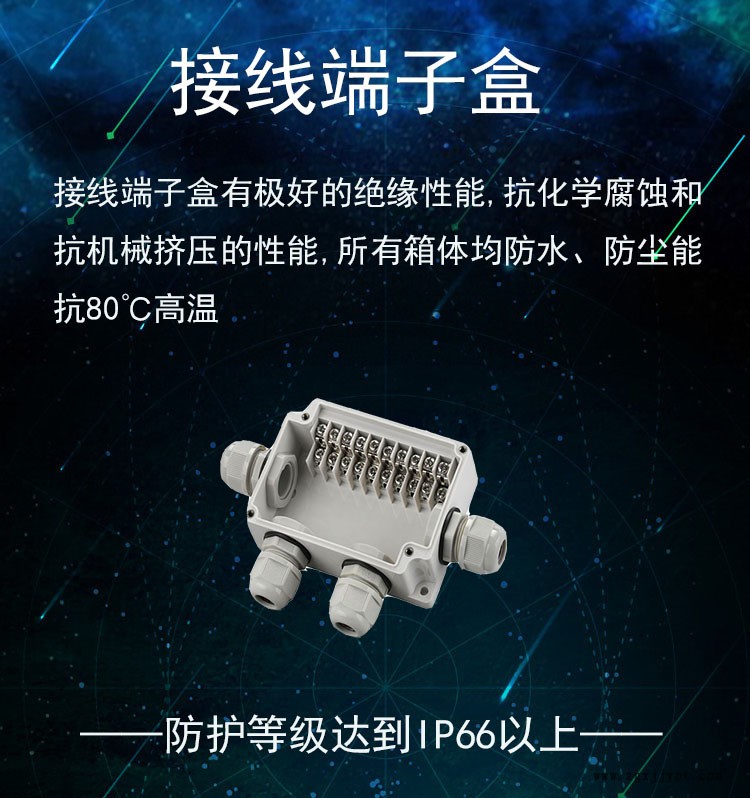 直销塑料防水接线盒进出线盒100*223*75 ABS仪表密封防水盒批发示例图1