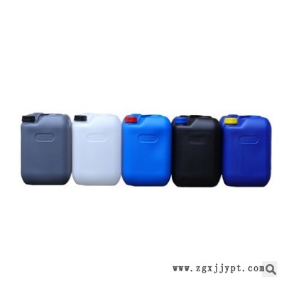 加厚20升LKG公斤食品级化工容器对角堆码桶食品废液塑料方桶带盖
