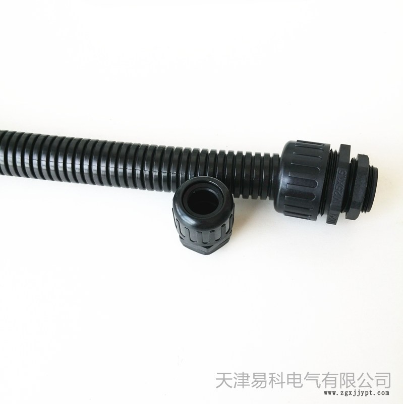 阿里厂家批发尼龙软管黑色塑料软管 蛇皮管 批发直销