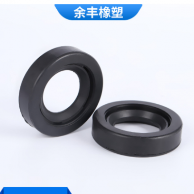 现货供应玩具汽车橡胶轮 黑色加粗耐磨推车轮 家用电器万向硅胶圈