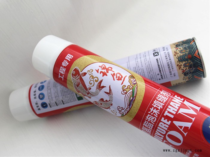 锦鱼发泡剂 泡沫胶 填缝剂 填充剂 聚氨酯 膨胀剂 门窗发泡胶示例图5
