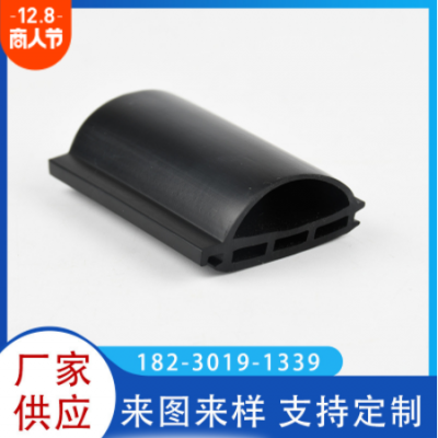 三元乙丙海绵发泡密封条EPDM圆柱O形橡胶条耐高温阻燃密封条批发