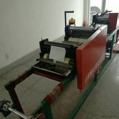 山东烟台志明牌桃子纸袋机械手成型机器