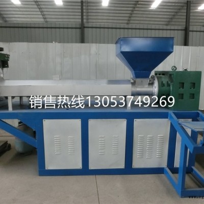 厂家供应山东塑料颗?；?环保塑料造粒机 废旧塑料加工颗?；? title=