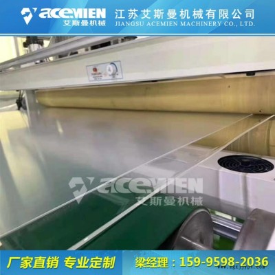 PE PP片材挤出生产线图片
