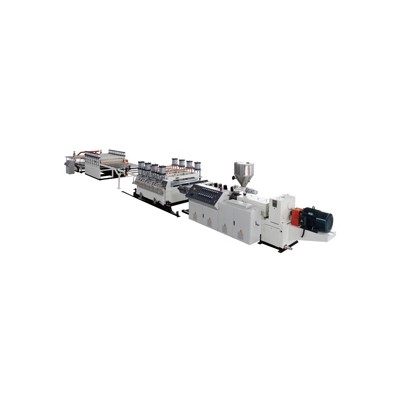 金纬机械PVC新型塑钢建筑模板生产线
