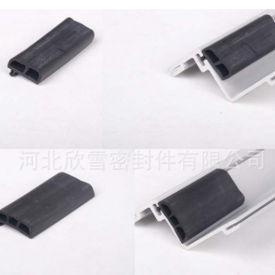 高寿命抗老化冷库半埋门胶条半埋门D型胶条双孔胶条3孔胶条橡胶条