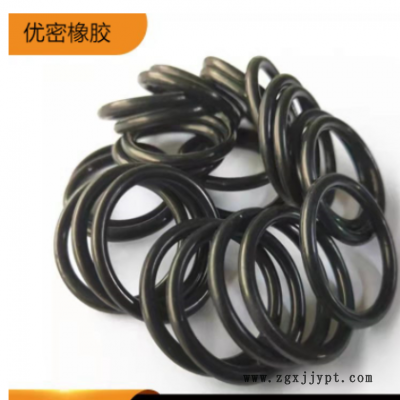 现货批发 耐油耐磨橡胶密封圈黑色丁腈O形圈线径3.1MM外径8-500MM