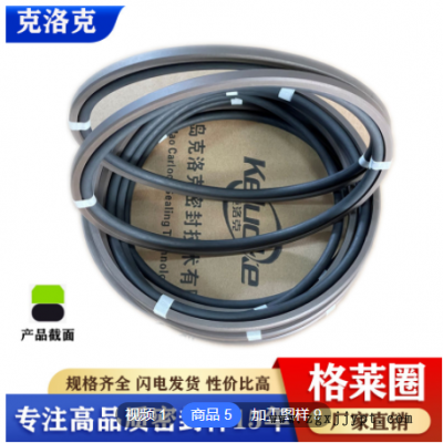 车削孔用格莱圈双向活塞特瑞堡格莱圈耐高温聚四氟乙烯格莱圈油封